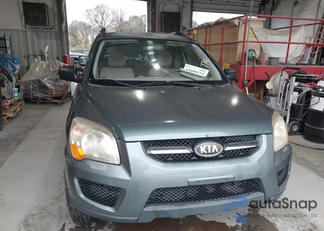 2009 Kia Sportage Lx V6 из США, поврежденный, VIN KNDJF723397563597